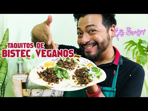 Cómo preparar tacos de bistec vegano #recetasveganas #cocinavegana