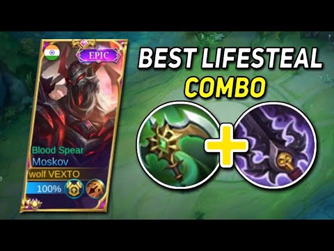 2 NEW LIFESTEAL ITEM FOR MOSKOV!NO ONE CAN BEAT YOU! MLBB