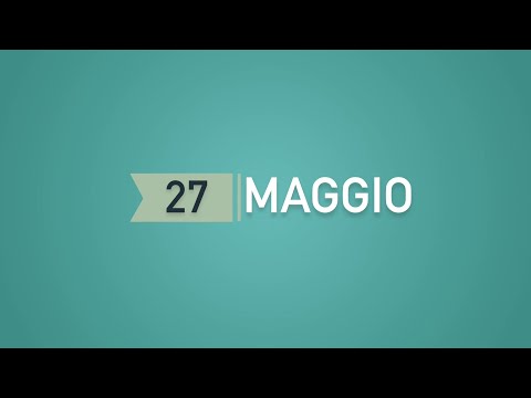 Meditazione Calendario “Parole di Vita” del 27 Maggio 2021