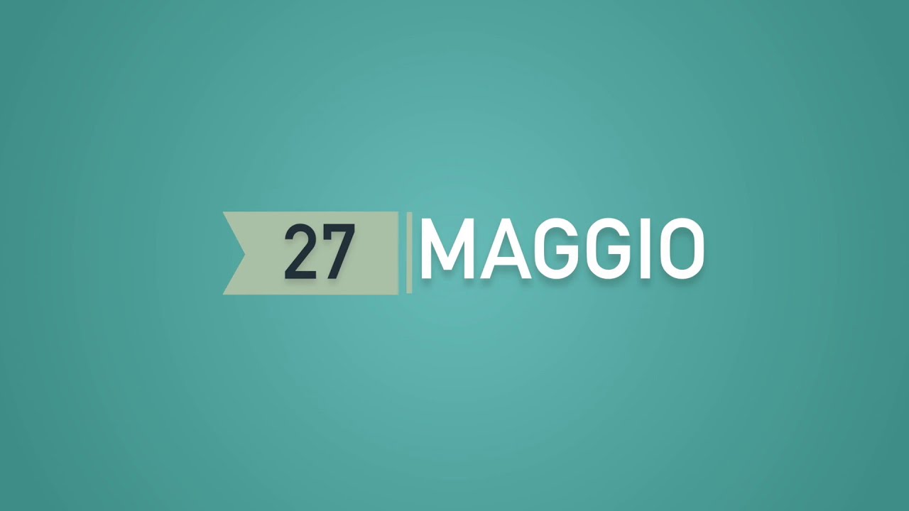 Meditazione Calendario “Parole di Vita” del 27 Maggio 2021