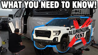 How Professionals Repair Aluminum Dents Like Magic - PDR - Paintless Dent Removal