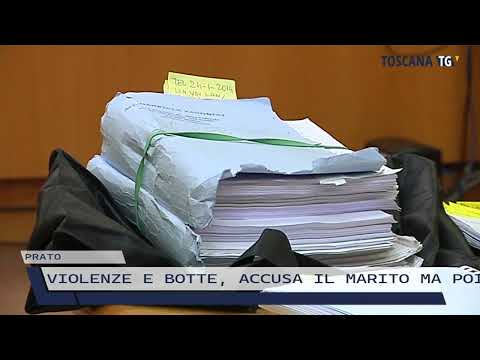2022-04-22 PRATO - VIOLENZE E BOTTE, ACCUSA IL MARITO MA POI RITRATTA
