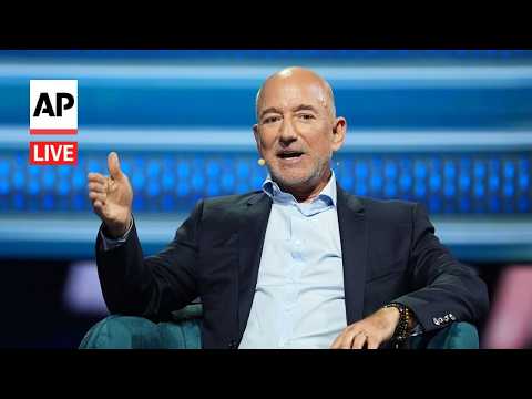 LIVE: Jeff Bezos speaks at VivaTech conference in Paris