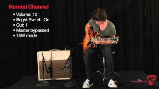 Video thumbnail for Champions of Chime - Vox AC15 Hand-Wired AC15HW1X by Premier Guitar