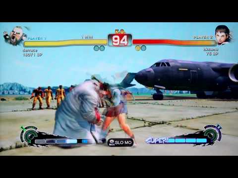SSF4 S04M02 - derrace (RU) vs HumanBomb (SAK)