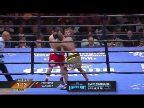 FULL FIGHT: Javier Fortuna vs Bryan Vasquez - 5/29/15 - PBC on Spike