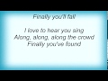 Talk Talk - It's Getting Late In The Evening Lyrics