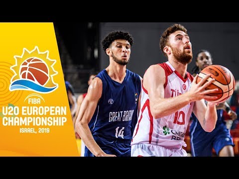Turkey v Great Britain - Full Game - FIBA U20 European Championship 2019