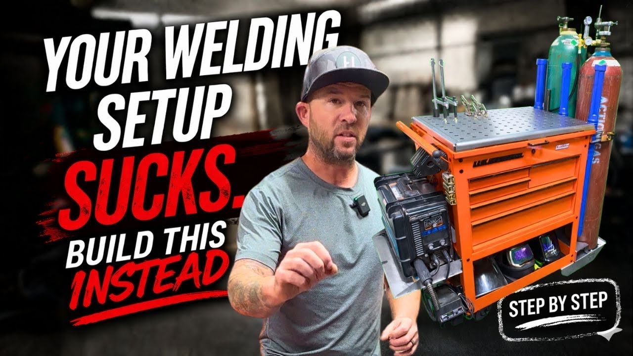 This Welding Cart Setup Is Ridiculous (TRATFAB Build)