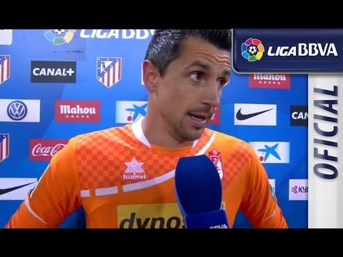 Entrevista | Interview Roberto tras el Atlético de Madrid (1-0) Granada CF - غرناطة مدريد رياضي - HD
