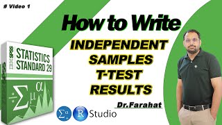 Independent Samples T-Test: How to Write Up Results for Thesis & Research