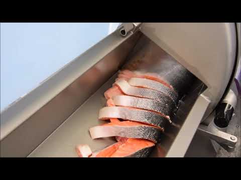 MHS Model ICC28 Horizontal Meat Slicer and Portion Control Machine