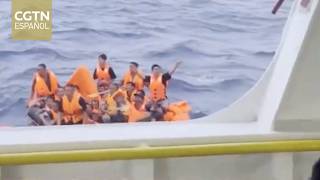 Rescatan a 44 personas tras el accidente de un barco vietnamita en el mar Meridional de China