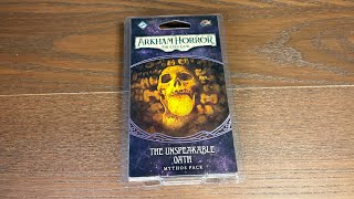 Arkham Horror The Unspeakable Oath Opening!