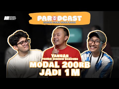 PARODCAST NGOBROL GOKIL BISNIS INI!! MODAL USAHA 200RIBU OMSET SAMPE 1,3MILYAR