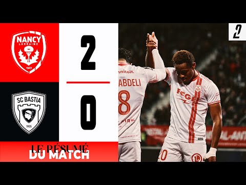 J12 Ligue 2 BKT - Le résumé vidéo de Nancy - Bastia