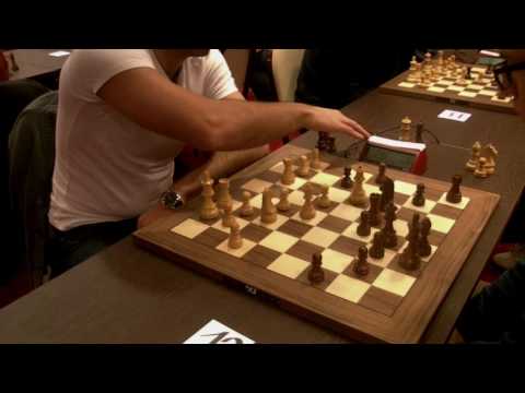 GM  Riazantsev Alexander - GM Bartel Mateusz, Nimzo Indian defence, Blitz chess, double round