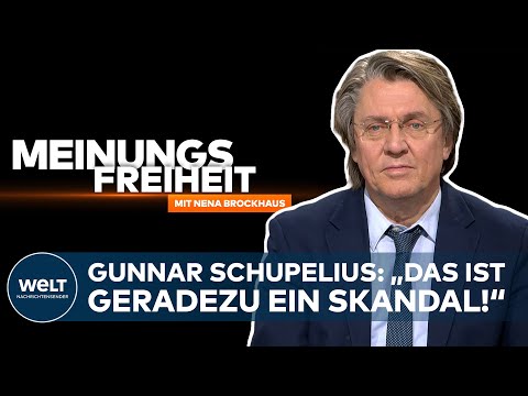 WELT-Talk MEINUNGSFREIHEIT – Gunnar Schupelius: „Das ist geradezu ein Skandal!“