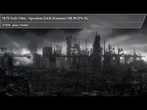[Osu!droid] *8.75 Tech N9ne - speedom [LKR sExtreme] HR 99.27% FC