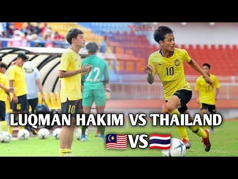 Luqman Hakim Vs Thailand (afc u19 championship qualifiers 2020)