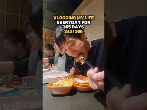 Day 343 Vlogging My Life Everyday for 365 Days #vlog #dayinmylife #hotpot #friends #running #cosplay