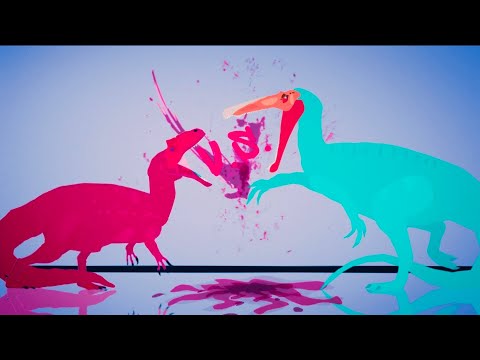 Allosaurus vs Suchomimus (Fast.Lazy.Fight) FLF