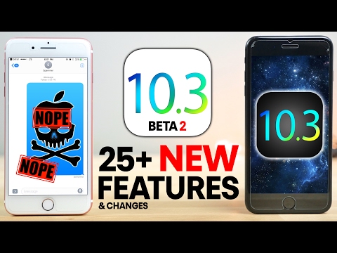 iOS 10.3 Beta 2 - 25+ New Features Review!