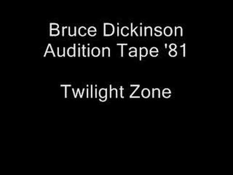 Iron Maiden - Bruce Dickinson Audition Tape - Twilight Zone