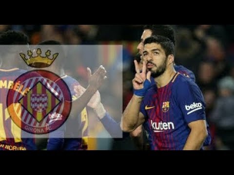 LUIS SUAREZ HATTRICK VS GIRONA | BARCELONA VS GIRONA 6-1|24/FEB/2018|LA LIGA SANTANDER