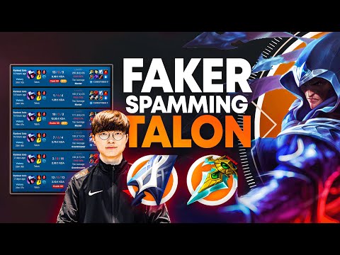 FAKER is SPAMMING TALON with Muramana and Prowler's Claw! *NEW COMBOS*