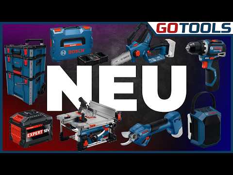 Bosch Neuheiten - aktuelle Tools 2025 im Blick und was erwartet uns ab September
