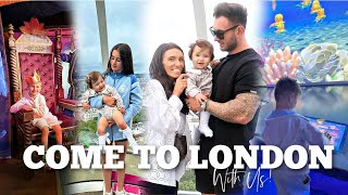 COME TO LONDON WITH US! PR Event, SEA LIFE, LONDON EYE, SHREK ADVENTURE // Mum of 3 UK 🇬🇧