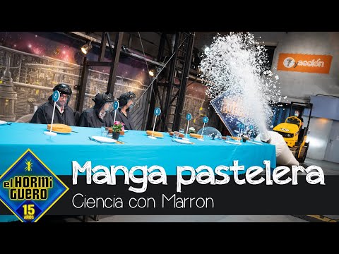 Marron conquista a Alberto Chicote con la manga pastelera más grande del mundo - El Hormiguero