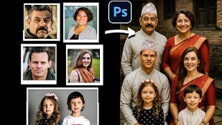 Download lagu Bagaimana Saya Membuat Foto Keluarga Nepal yang Realistis Menggunakan AI & Photoshop (Tidak Perlu... mp3