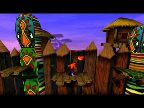 Crash Bandicoot 100% Walkthrough HD - Part 29: The Great Gate