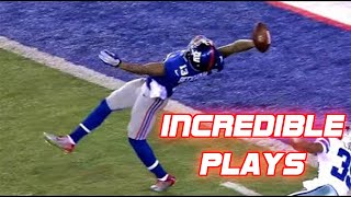 NFL Unbelievable Plays Part 1 (Best Plays Ever)