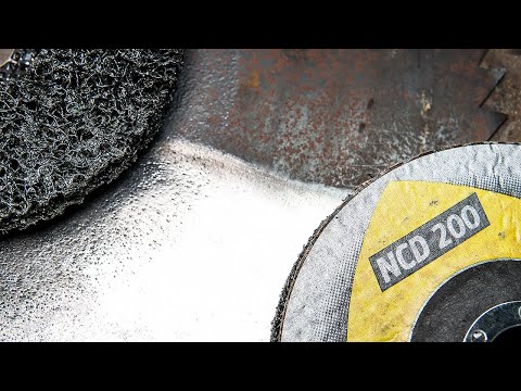 Remove Rust Easy - Klingspor NCD200 Silicon Carbide Cleaning Disk