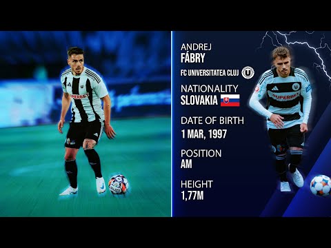 Andrej Fábry ● FC Universitatea Cluj ● AM ● Highlights 2025