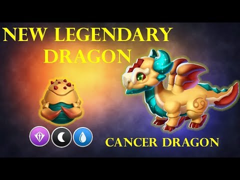 New monthly legendary Cancer Dragon upcoming || Dragon Mania Legends |