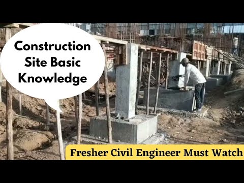 Construction Site Visit Building Foundation Construction Cover Block Volume batching