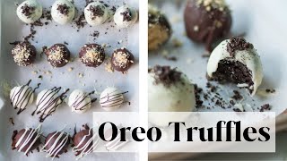 How To Make Oreo Truffles (Chocolate & Golden)