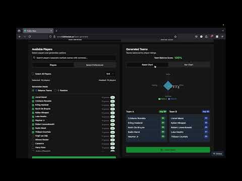 Fulbito Stats video preview