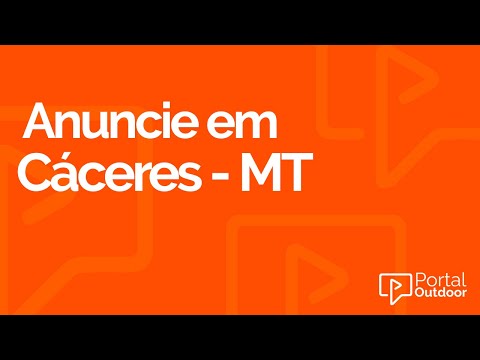 ANUNCIE OUTDOOR EM CÁCERES - MATO GROSSO - MT