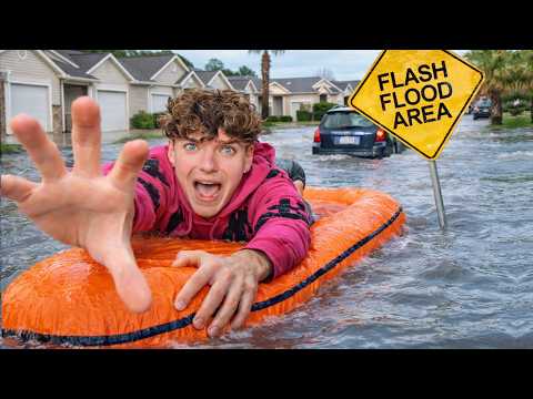 STUCK In A Flash Flood Storm!