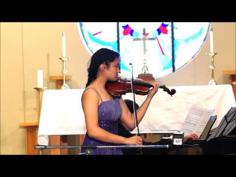 Tiffany Senior Recital, part 3, Violin Concerto No. 3 Op. 63 by Serge Prokofieff, mvt. 2