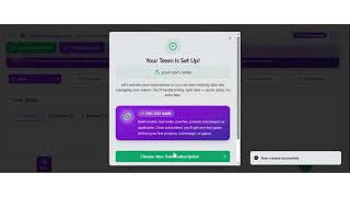 How to Create a Team and Invite Staff Roster in Blitz Board Stats