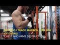 Vlog 14 | Full day of eating | Chest & Arms workout | Special Apperance