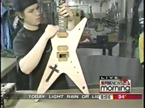 WASHBURN GUITAR FACTORY TOUR WITH FOX CHICAGO NEWS