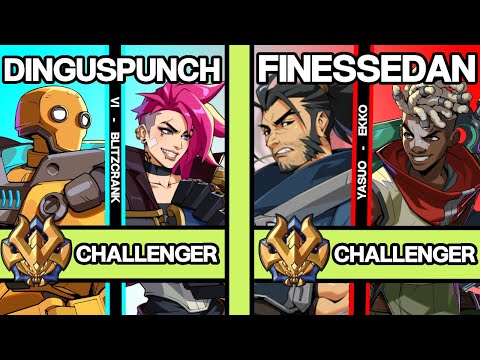 2XKO ▰ DINGUSPUNCH (Vi-Blitzcrank) vs FINESSEDAN (Yasuo-Ekko) ▰ 2XKO Pro Replays
