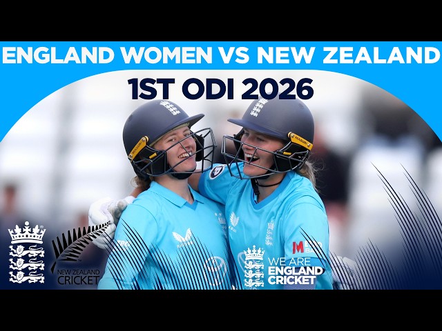 One Wicket Win! | Highlights – England v New Zealand | 1st Women’s Metro Bank ODI 2026